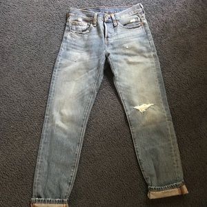 Woman’s 501 T Levi’s W24 L28
